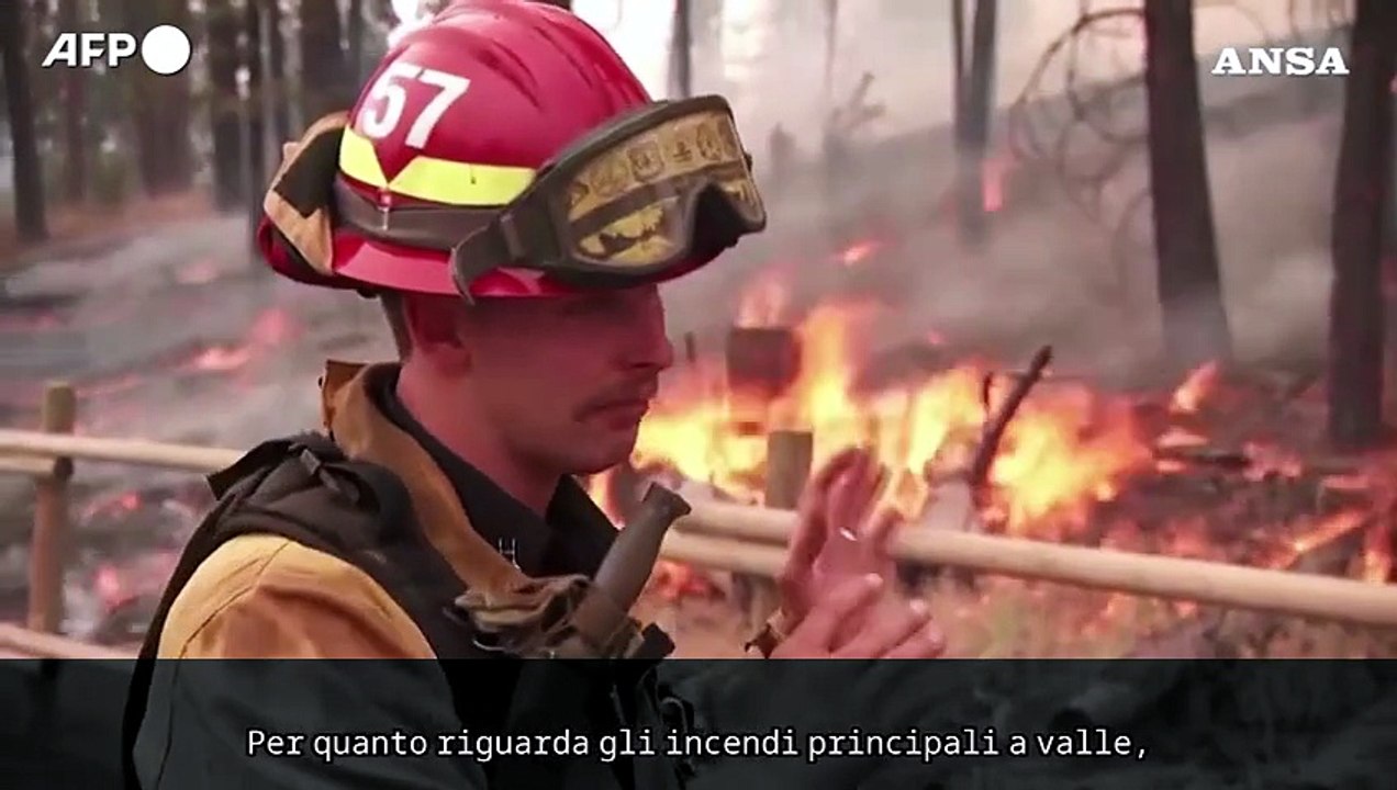 Incendi nello Stato di Washington, vigili del fuoco: "Continuiamo gli sforzi"