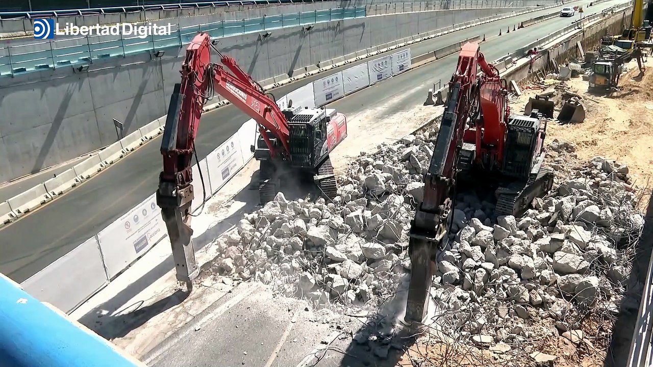 Cortes en la M-30 por el soterramiento de la A-5