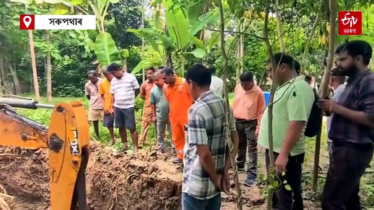 অ'এনজিচিৰ পাইপ লাইনৰ পৰা তেল চুৰি, চুৰিকাৰ্যত ব্যৱহাৰ কৰা সামগ্ৰী জব্দ