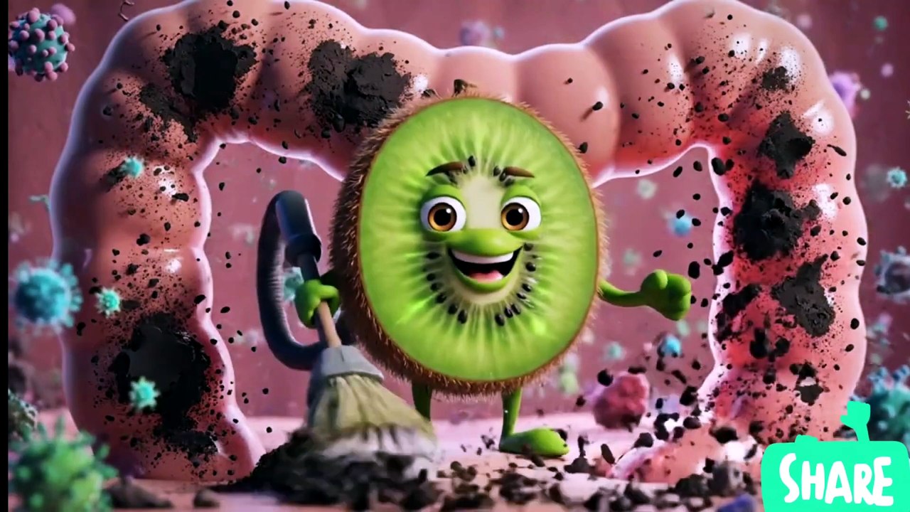 Talking Fruits Explain Their Health Benefits | Kiwi, Pomegranate & Carrot AI Animation