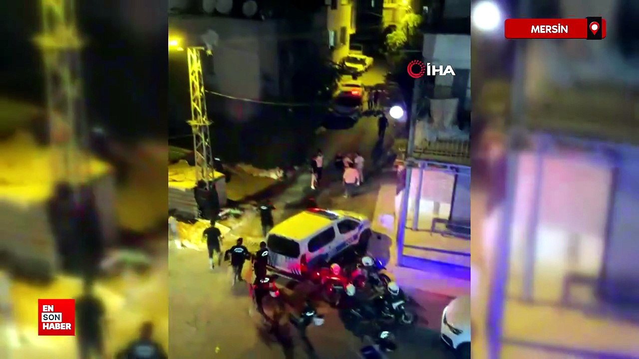 Mersin'de aile içinde silahlı kavga çıktı: Balkondaki komşu vuruldu