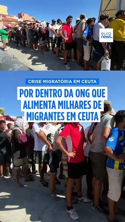 Dois mil pequenos-almoços em duas horas: ONG de Ceuta distribuem alimentos após o alívio da crise