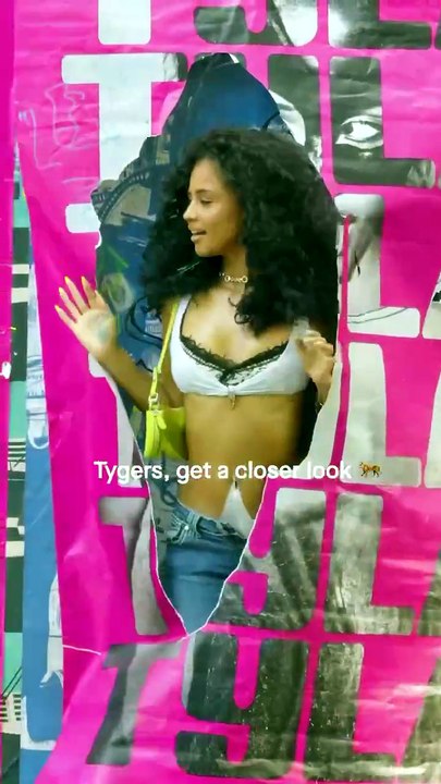 Tyla in Kate Spade fall 2026 campaign—behind th...