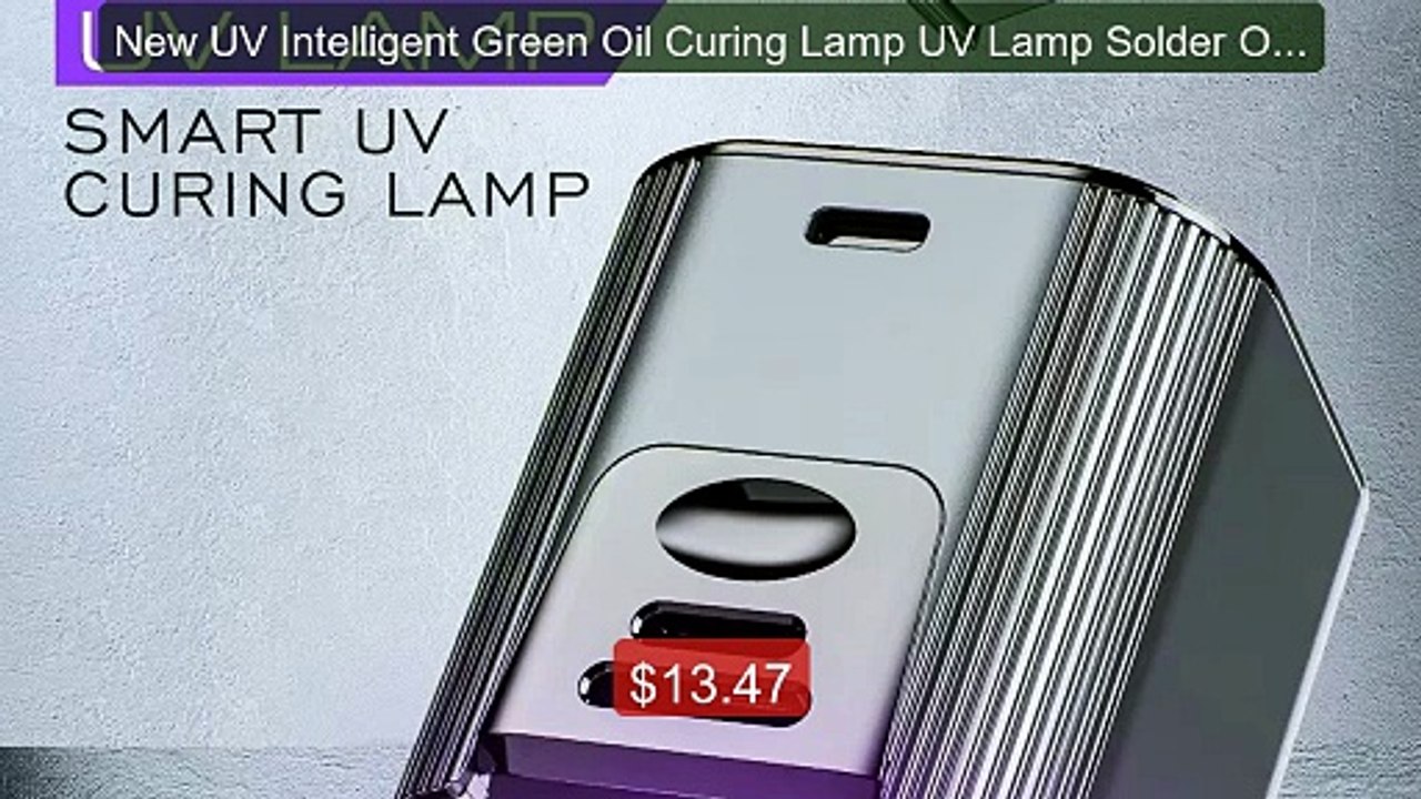 New UV Intelligent Green Oil Curing Lamp UV Lam...