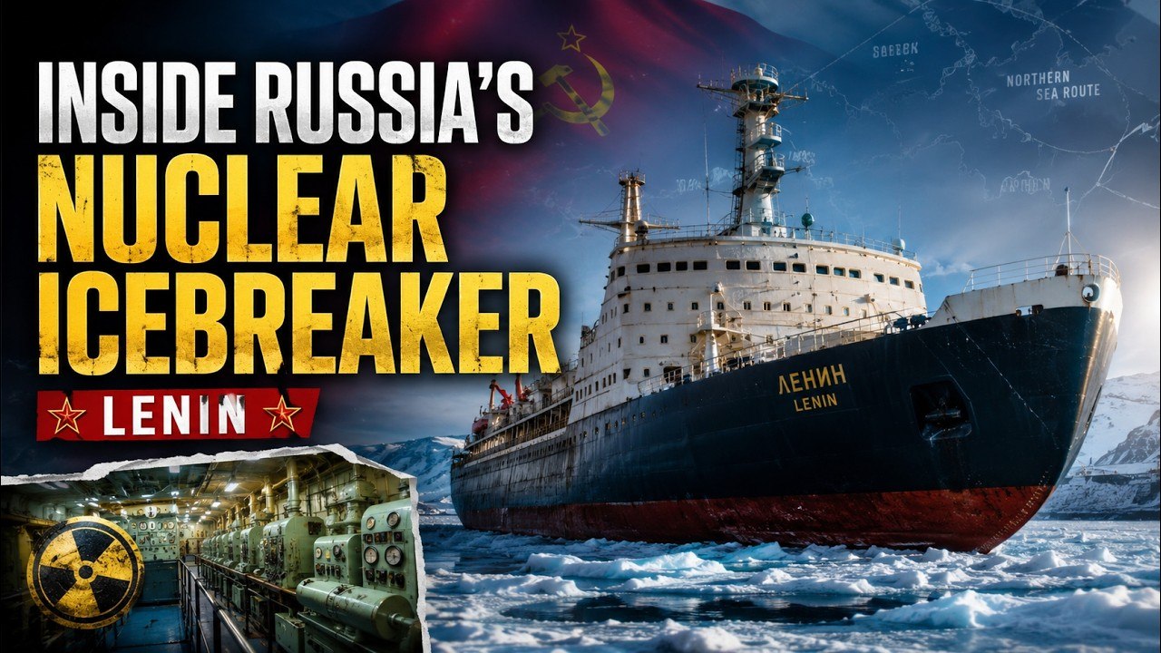 Inside Russia’s Historic Nuclear Icebreaker ‘Lenin’ | Soviet Arctic Giant Turned Museum