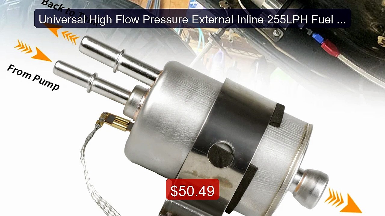 Universal High Flow Pressure External Inline 25...
