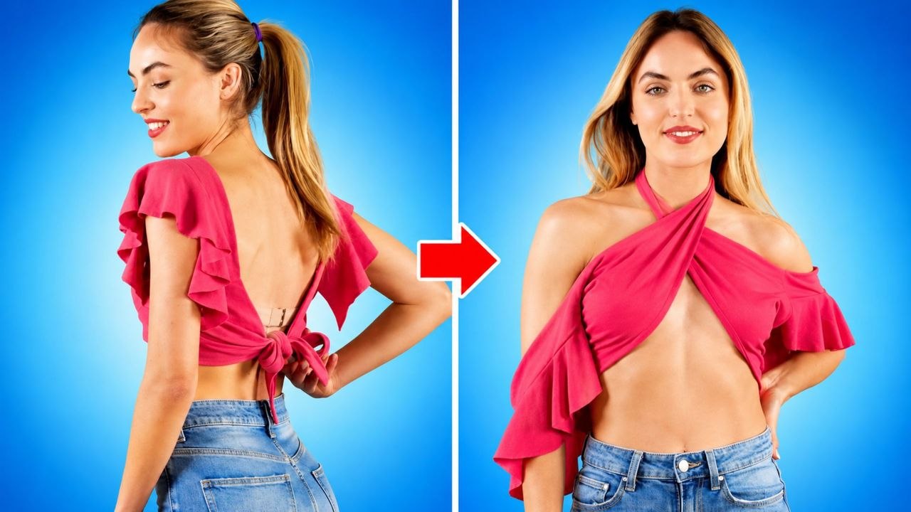 Transform Old Clothes into Stylish New Outfits with Simple DIY Hacks