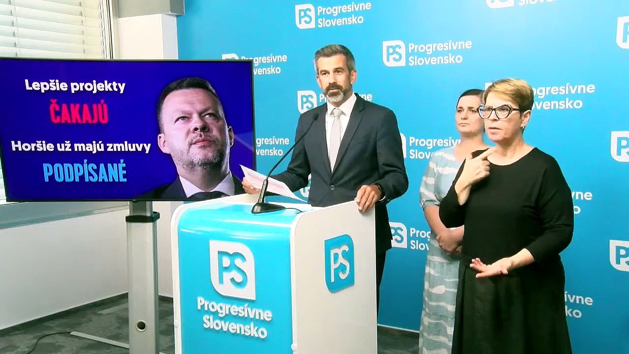 ZÁZNAM: PS kritizuje Migaľa za nepodpísané zmluvy k výzve na vedu a výskum