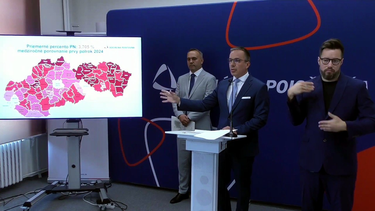 ZÁZNAM: E. Tomáš: Počet aj podiel PN ďalej klesá, štátu to už ušetrilo 144 mil. eur