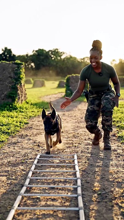 You Won't Believe How Fast This K9 Puppy Learns...