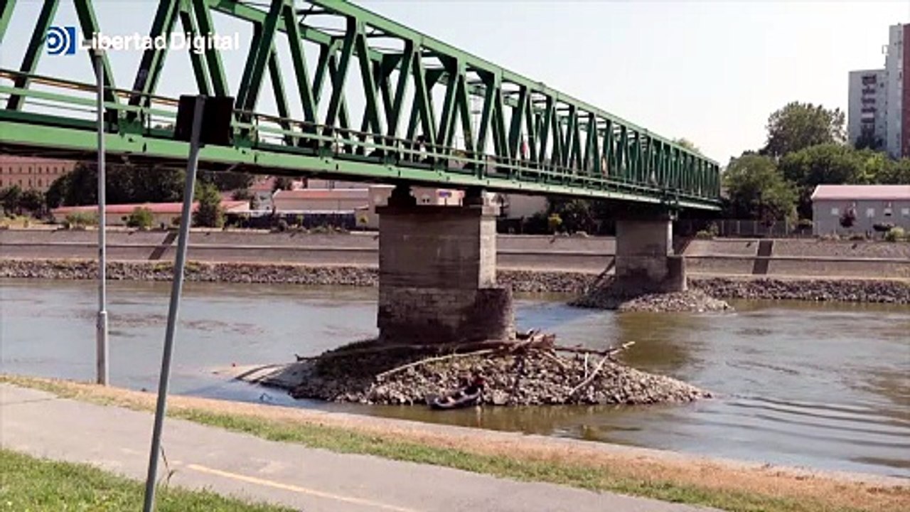 El río Danubio, vital para la producción energética, se encuentra bajo mínimos