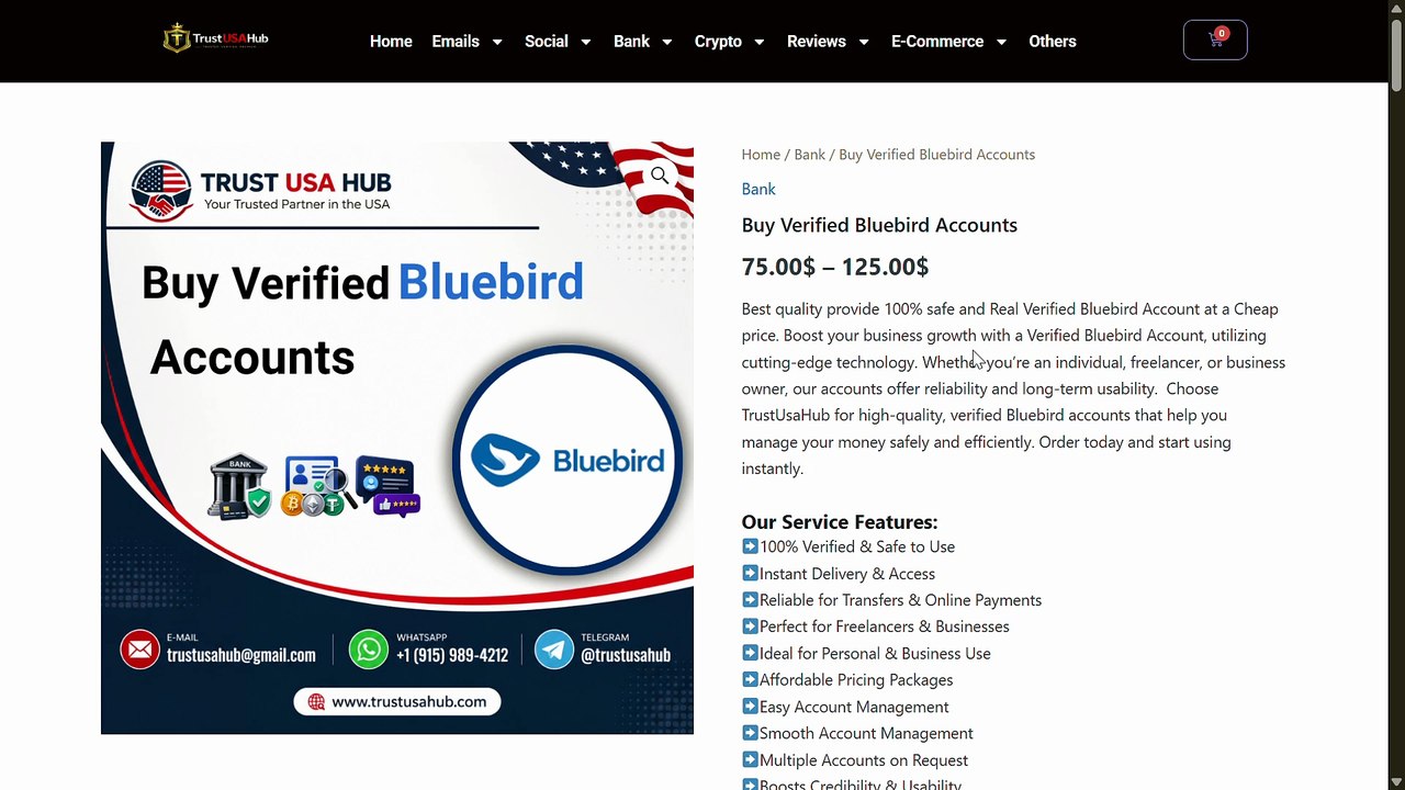 Where to Buy Bluebird Accounts for Affiliate Marketing