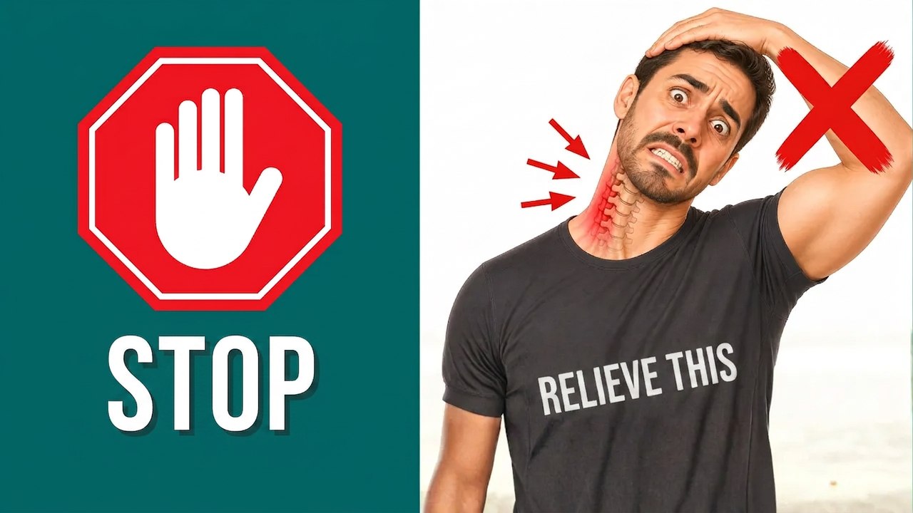 3 Neck Stretching Mistakes That Make Compression Worse