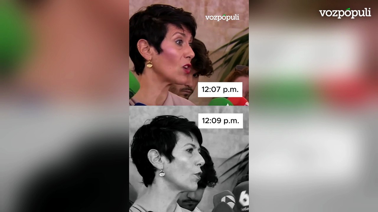 El GOBIERNO se contradice en 2 minutos