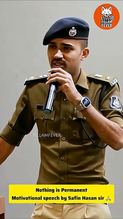 Nothing Is Permanent—Not Pain, Not Problems | Safin Hasan IPS Motivational Speech