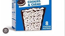 EATING VARIONS FROM FOOD COOKIES & CREAM