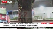Demoraron a Facundo Moyano: corría a una mujer desnuda por la calle