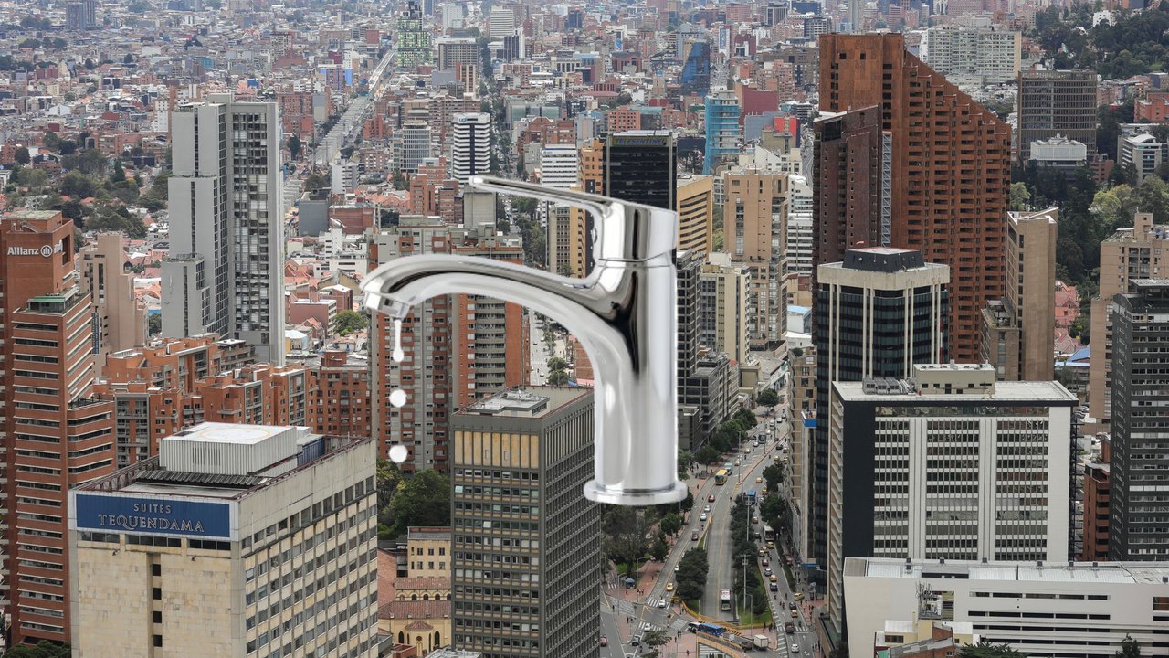 Cortes de agua hoy afectarán a 77 barrios en Bogotá por obras en tuberías: conozca aquí las zonas