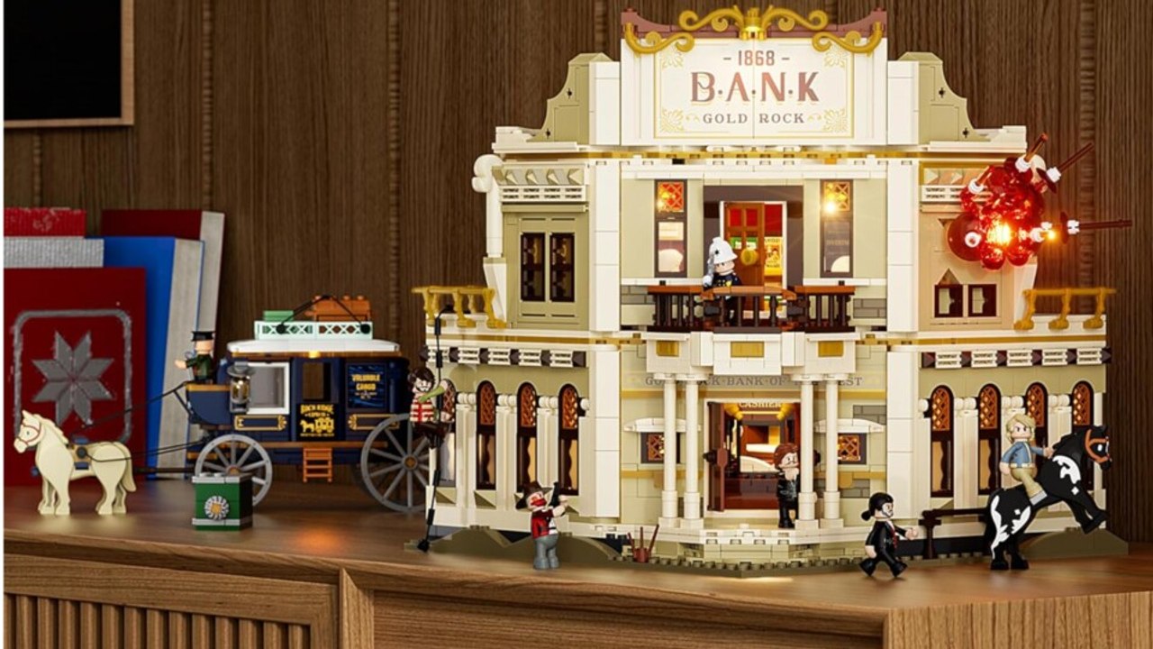 Lumibricks zeigt die Funktionen vom Western Bank Heist - und davon gibt es haufenweise