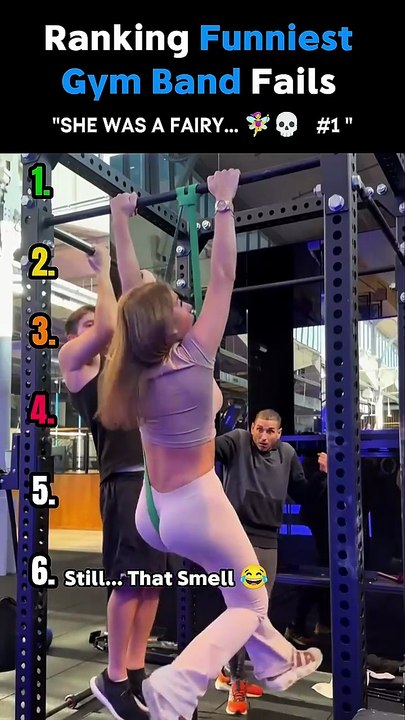 Ranking the Funniest Gym Band Fails! 🏋️‍♂️😂  Pt. 3