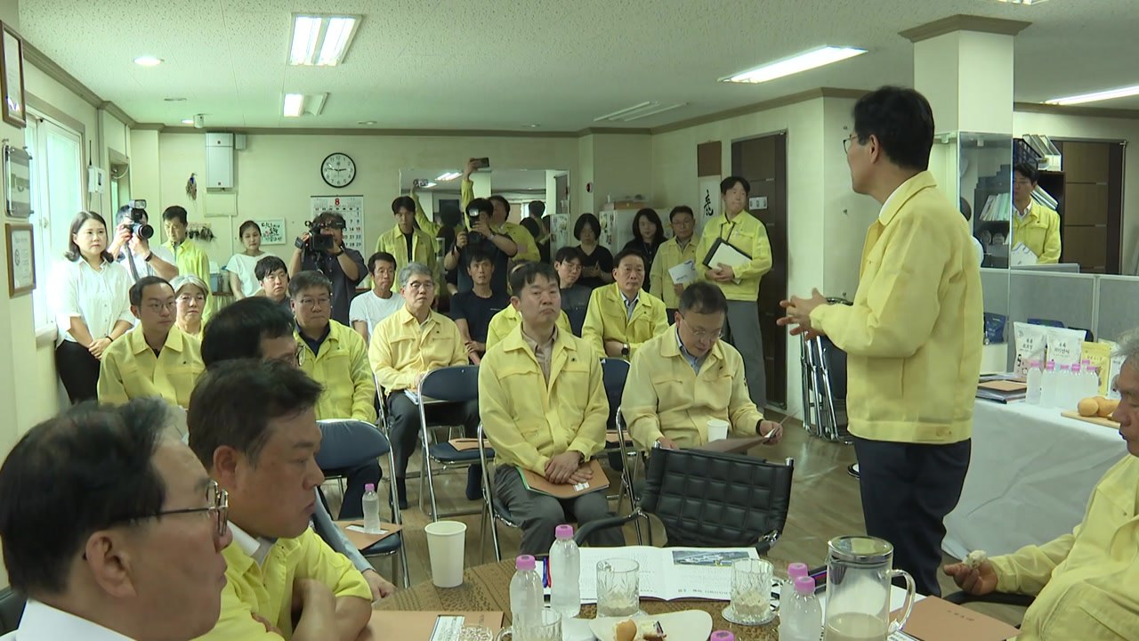 [전북] 전북도 폭염 비상 3단계 격상...도지사 현장 점검 / YTN