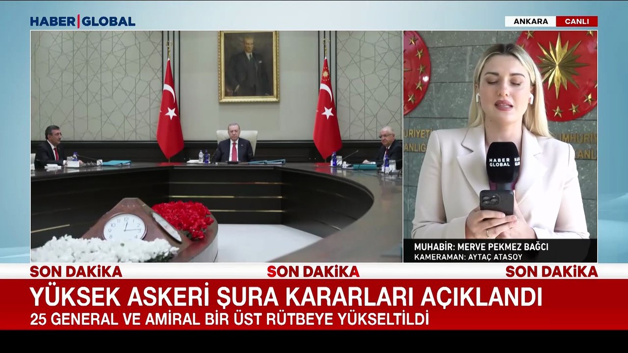 YAŞ kararları açıklandı! Hava Kuvvetleri Komutanı değişti, 25 general ve amiral terfi etti