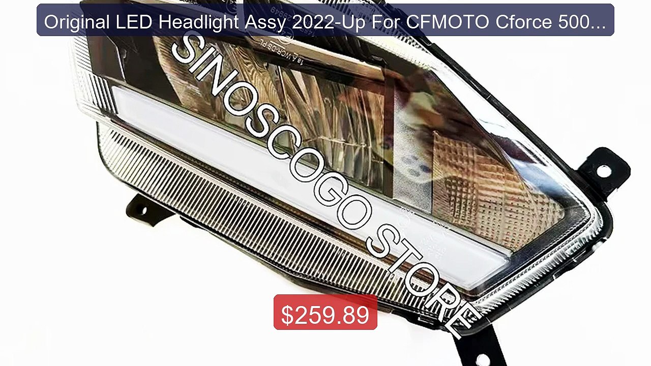 Original LED Headlight Assy 2022-Up For CFMOTO Cforce 500 600 ... -- Hot Deal 2026 | Limited Offer!