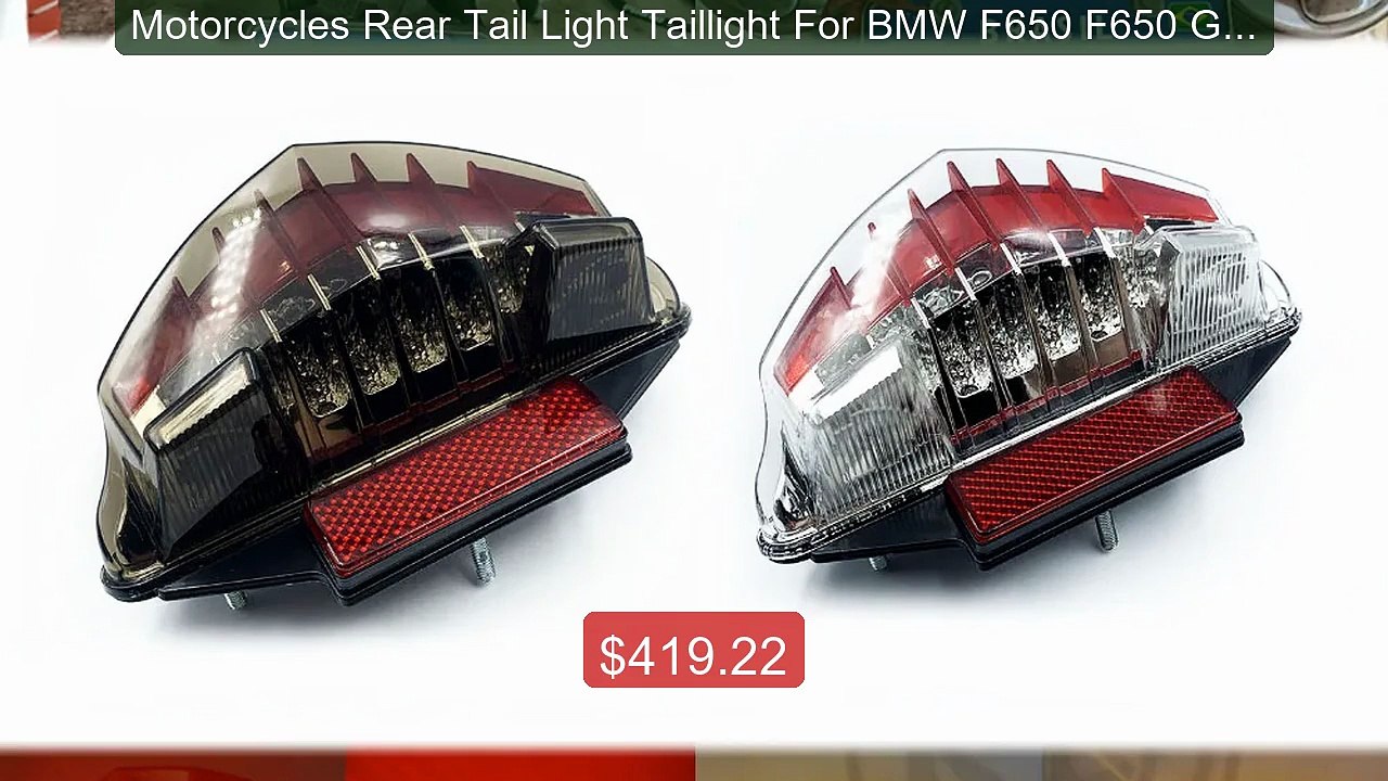 Motorcycles Rear Tail Light Taillight For BMW F650 F650 GS ... -- Top Pick 2026 | Unbeatable Price!