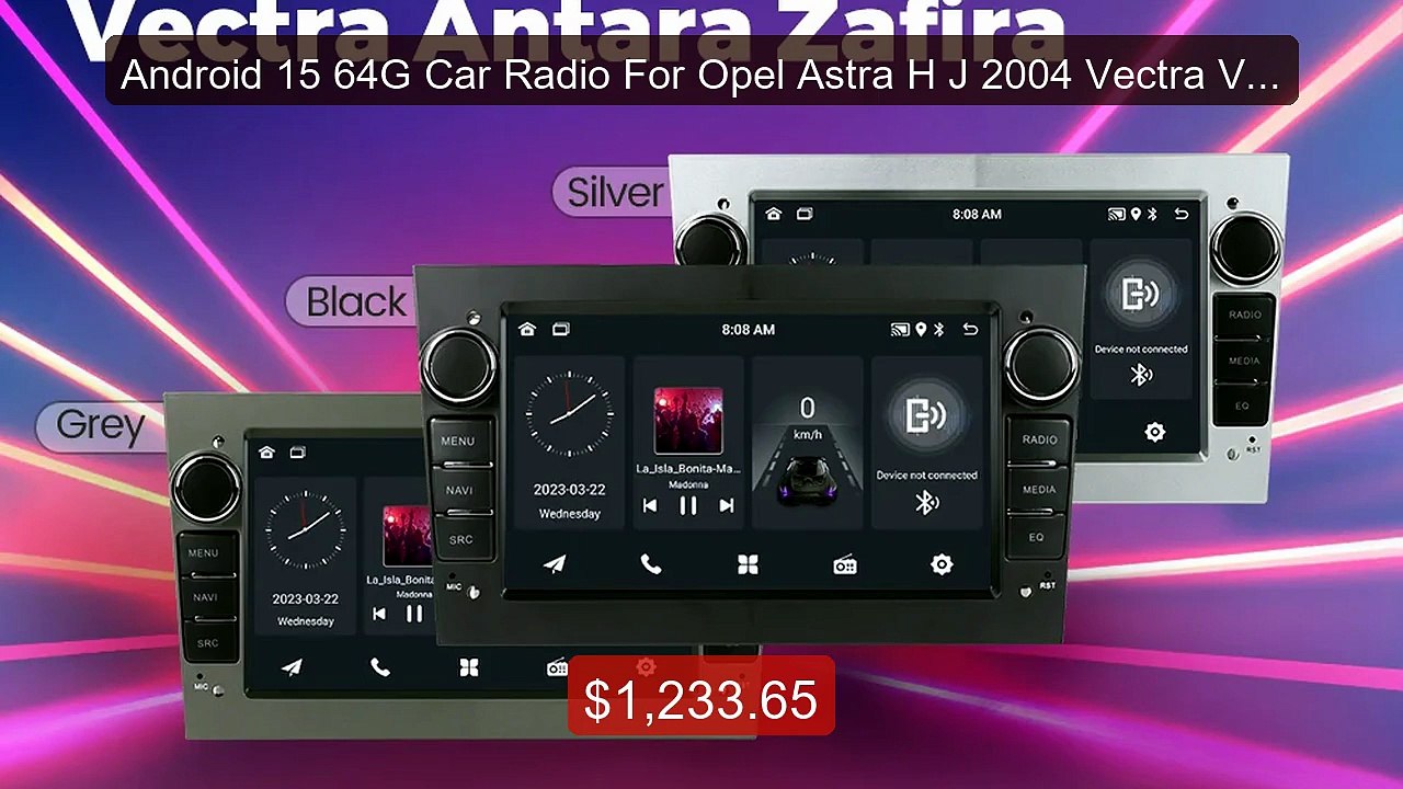 Android 15 64G Car Radio For Opel Astra H J 2004 Vectra Vauxhall A... -- Best Deal 2026 | Shop Now!