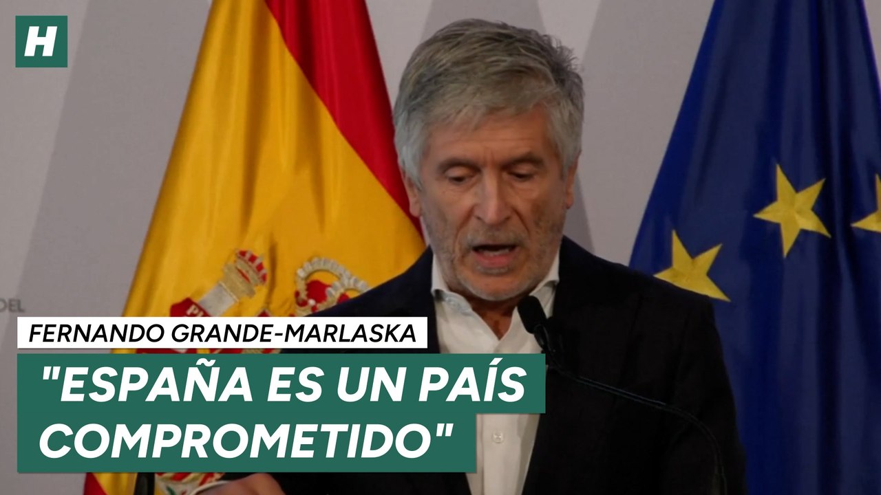 Marlaska: "España es un país comprometido en la lucha contra la inmigración irregular"