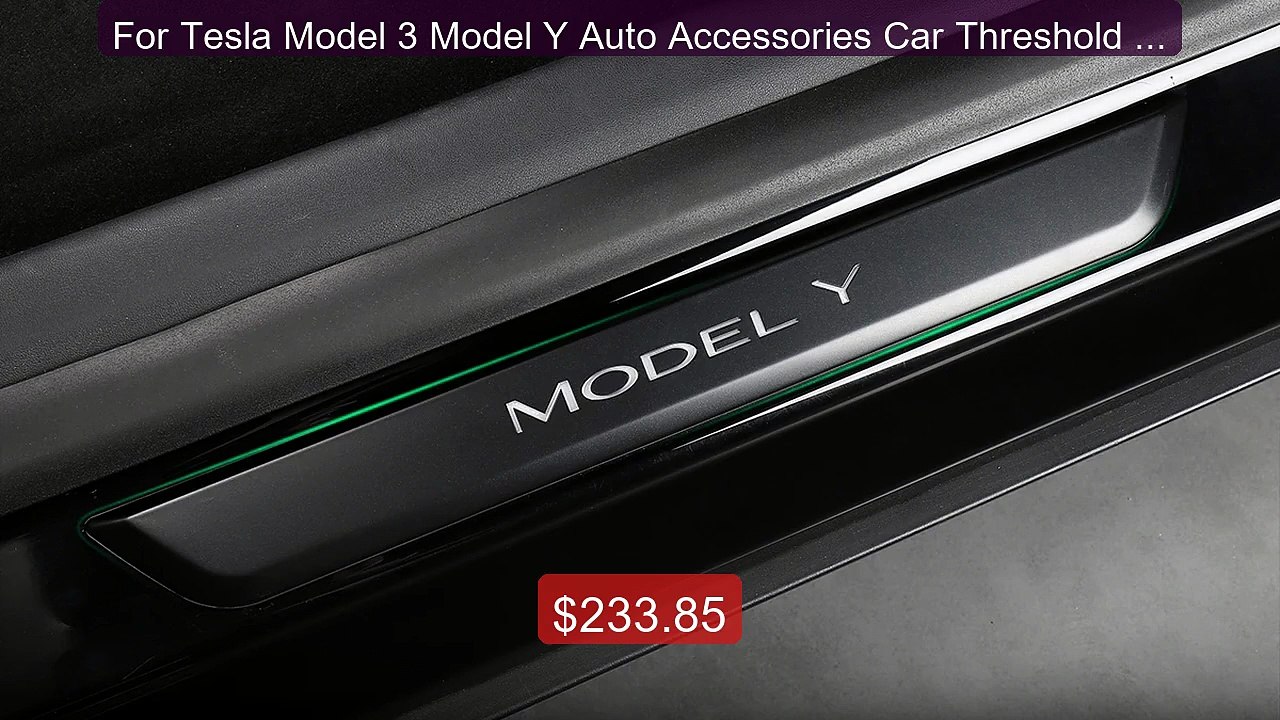 For Tesla Model 3 Model Y Auto Accessories Car Threshold Bar Magne... -- Best Deal 2026 | Shop Now!
