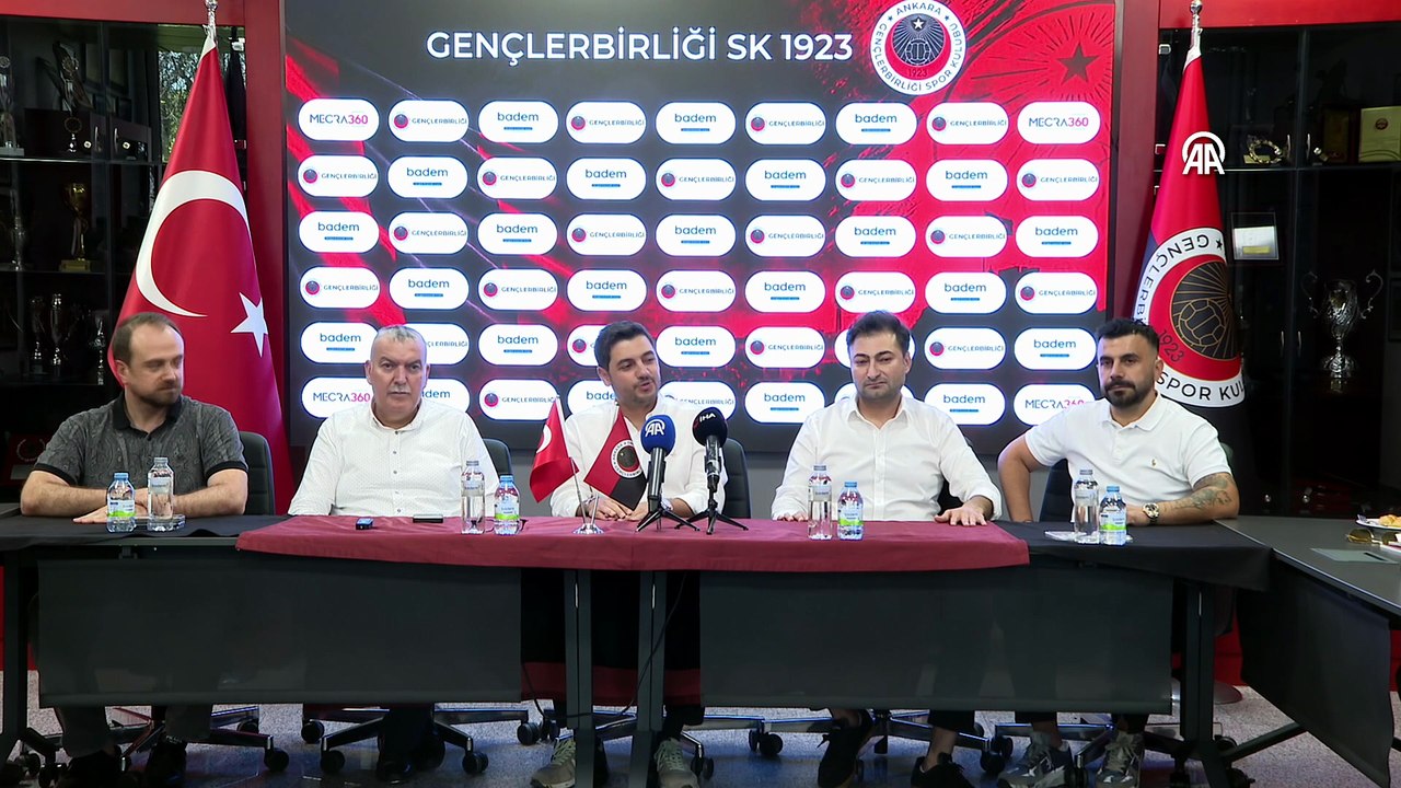 Gençlerbirliği'nde sponsorluk anlaşmaları | Ajansspor | AA