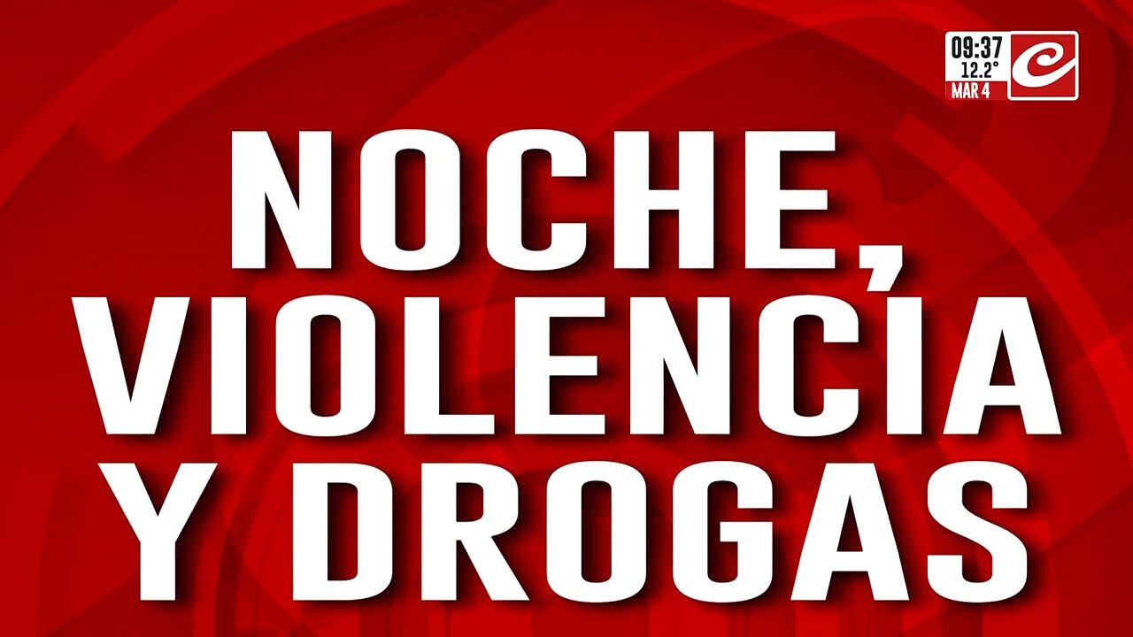 Noche, alcohol violencia y drogas: detuvieron a Facundo Moyano