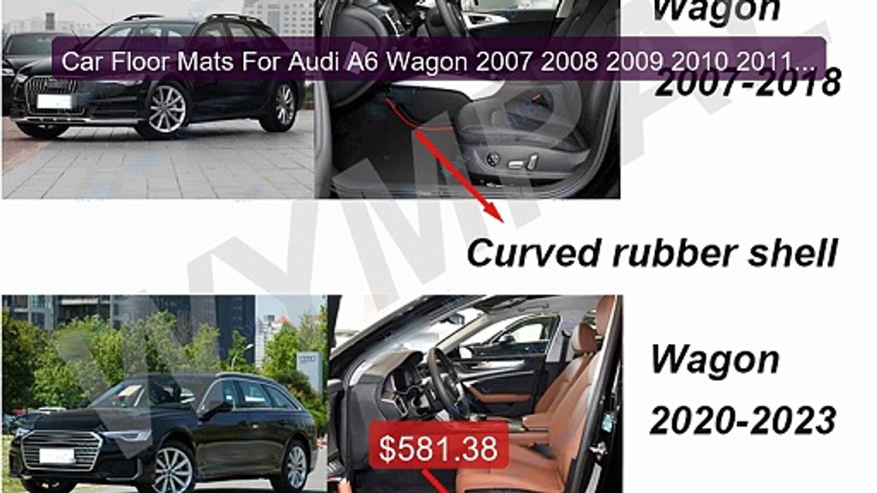 Car Floor Mats For Audi A6 Wagon 2007 2008 2009 2010 2011 2012... -- Best Buy 2026 | Great Quality!