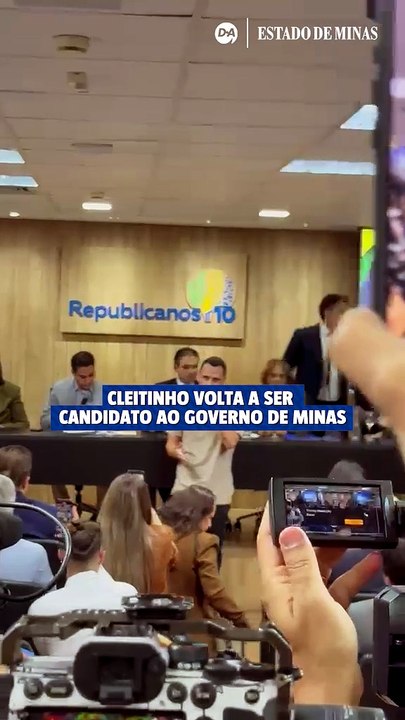 "Quem nunca foi e voltou?" Cleitinho recua e volta a pedir candidatura