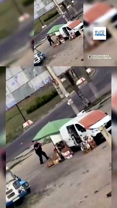 Rosyjski dron ściga i atakuje cywila w Chersoniu