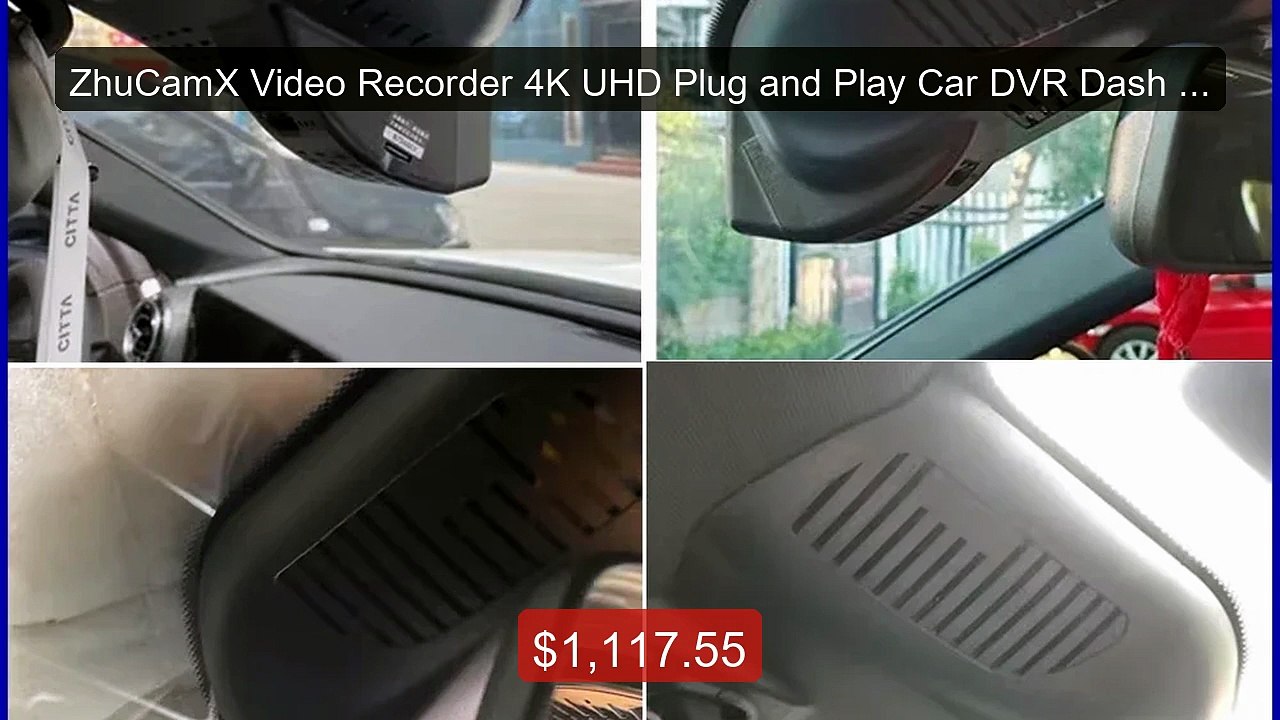 ZhuCamX Video Recorder 4K UHD Plug and Play Car DVR Dash Cam Camer... -- Best Deal 2026 | Shop Now!