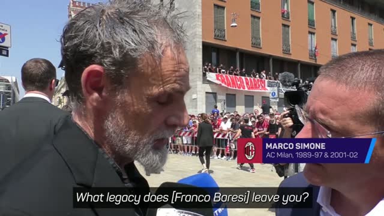 Baresi was the 'DNA of Milan' - Italy legends pay tribute to icon
