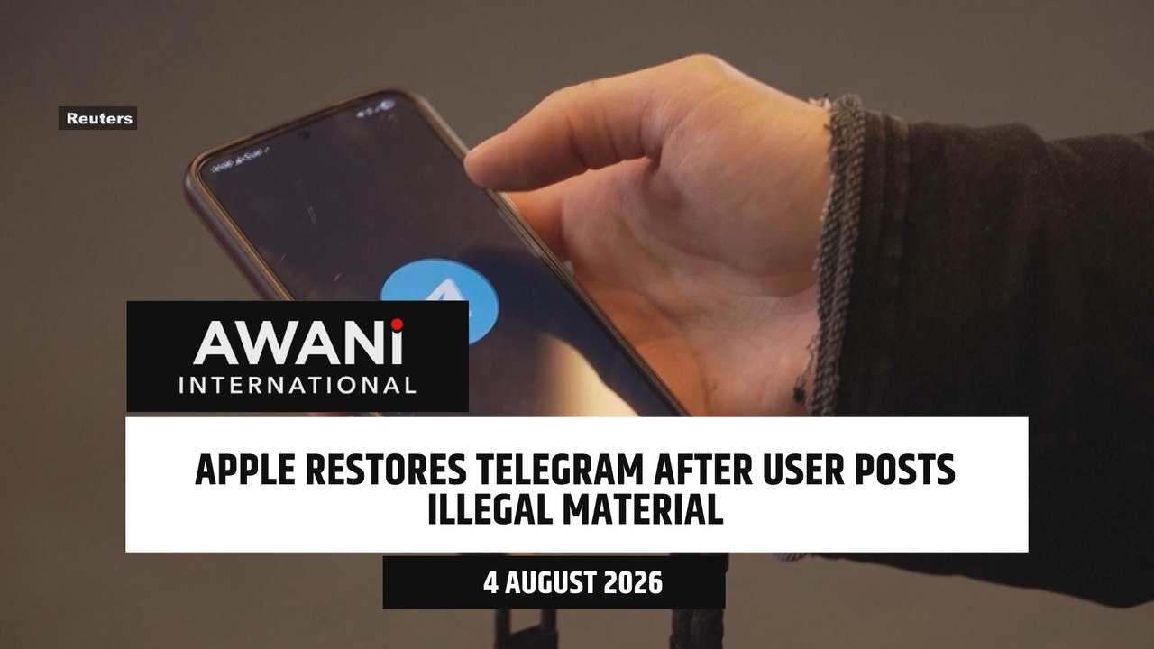 Apple restores Telegram after user posts illegal material