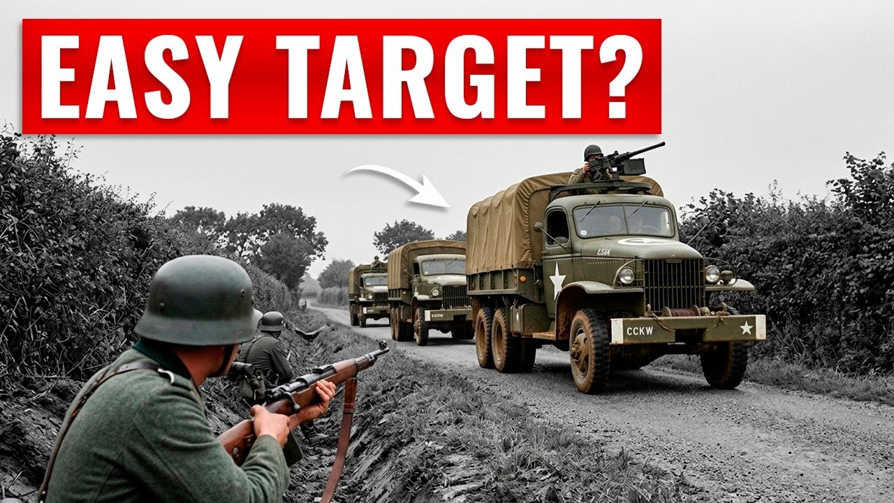 Why Ambushing American Trucks Terrified Germans More Than Open Battle