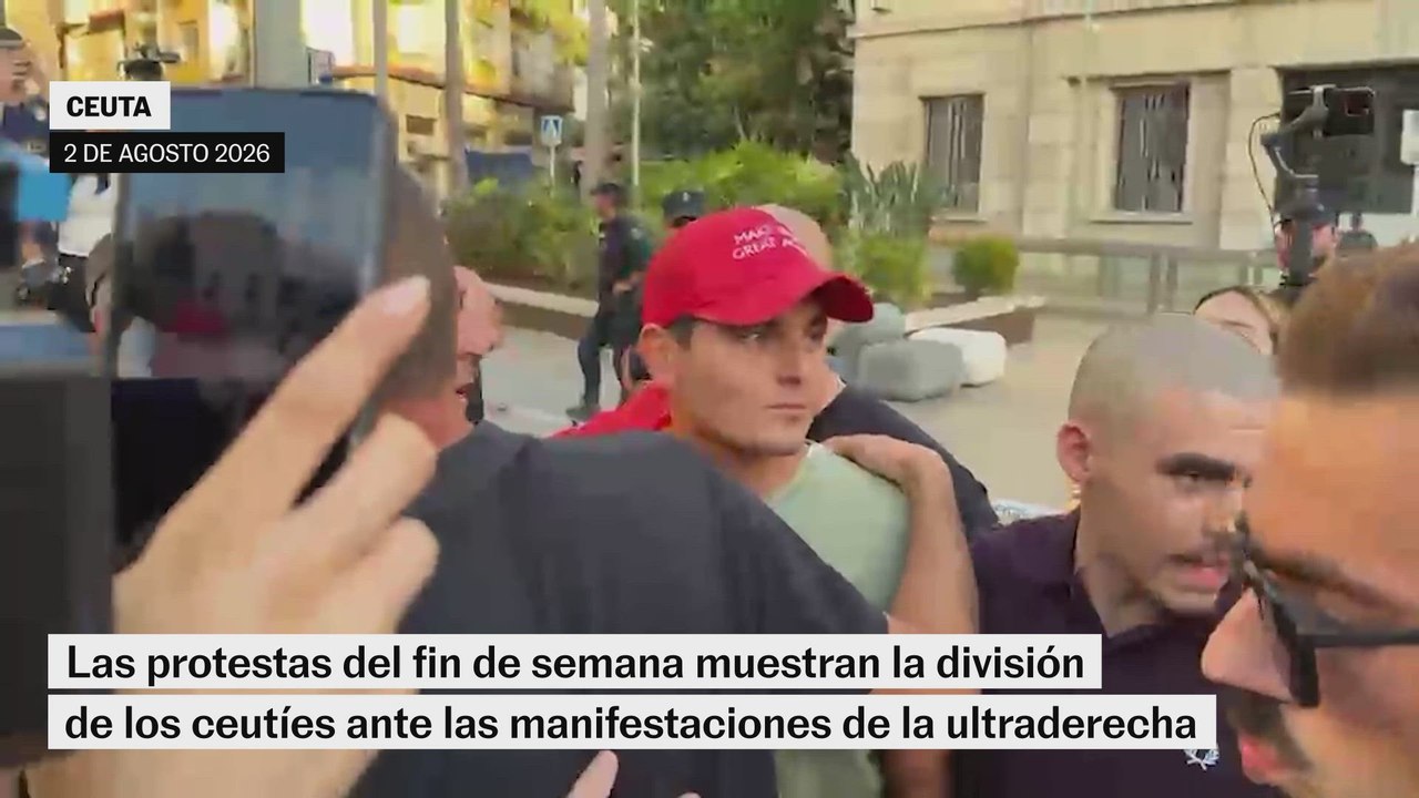 La división de los ceutíes ante las manifestaciones de la ultraderecha