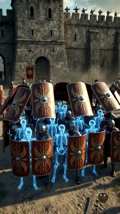 🛡️ The Testudo wasn't just a formation—it was a moving fortress.