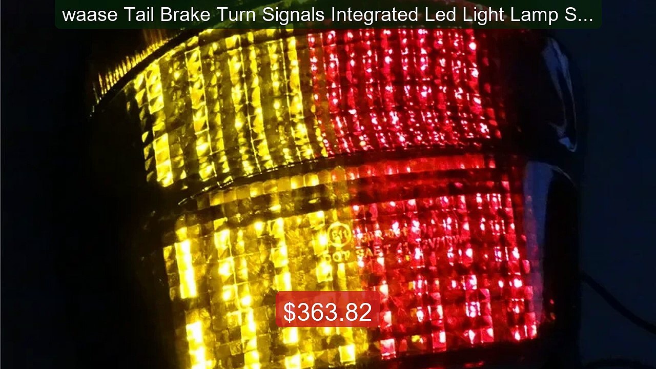 waase Tail Brake Turn Signals Integrated Led Light Lamp Smoke For ... -- Best Deal 2026 | Shop Now!