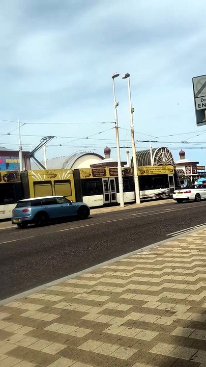 Blackpool Tramway [Blackpool Illuminations Approach]