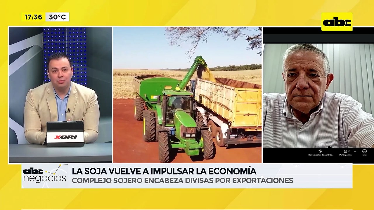 ABC Negocios: La soja vuelve a impulsar la economía  - Complejo sojero encabeza divisas por exportaciones