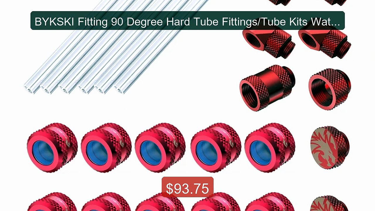 BYKSKI Fitting 90 Degree Hard Tube Fittings/Tub...