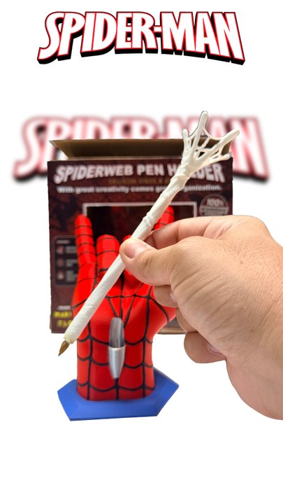 🕸️ PORTE CRAYON SPIDERMAN 🖊️