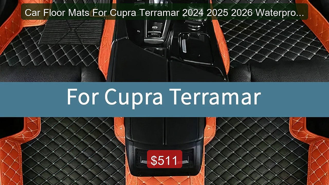 Car Floor Mats For Cupra Terramar 2024 2025 2026 Waterproof F... -- Amazing Value 2026 | Must Have!