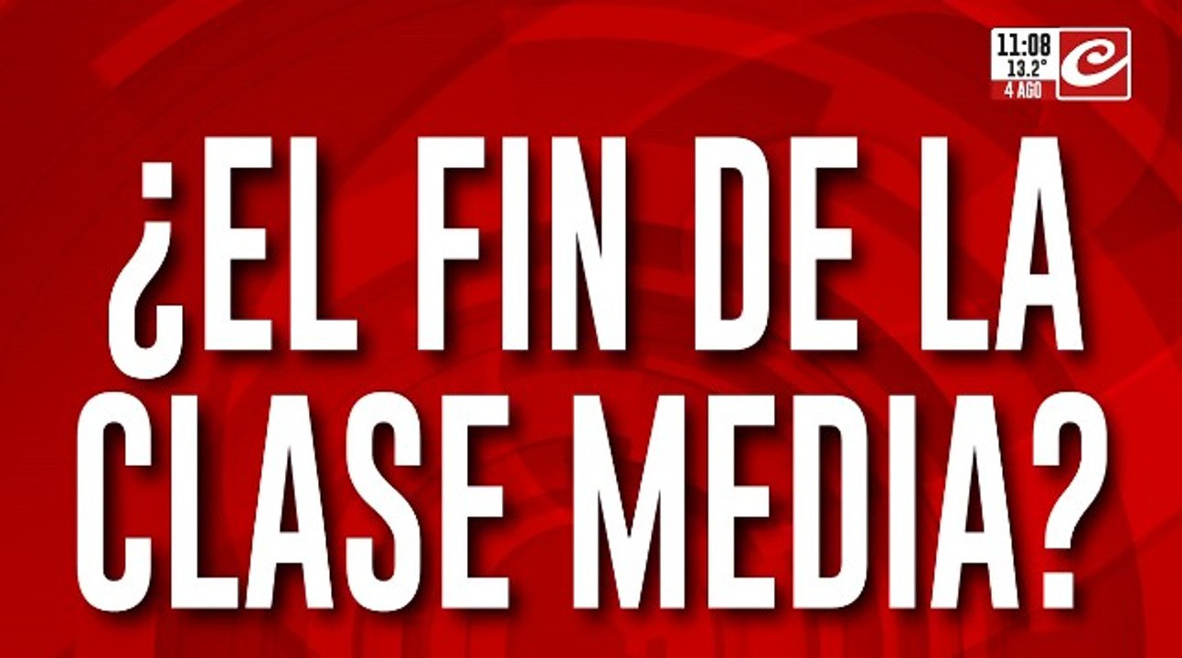 Argentina enfrenta niveles de pobreza alarmantes... ¿llega al fin de la clase media?