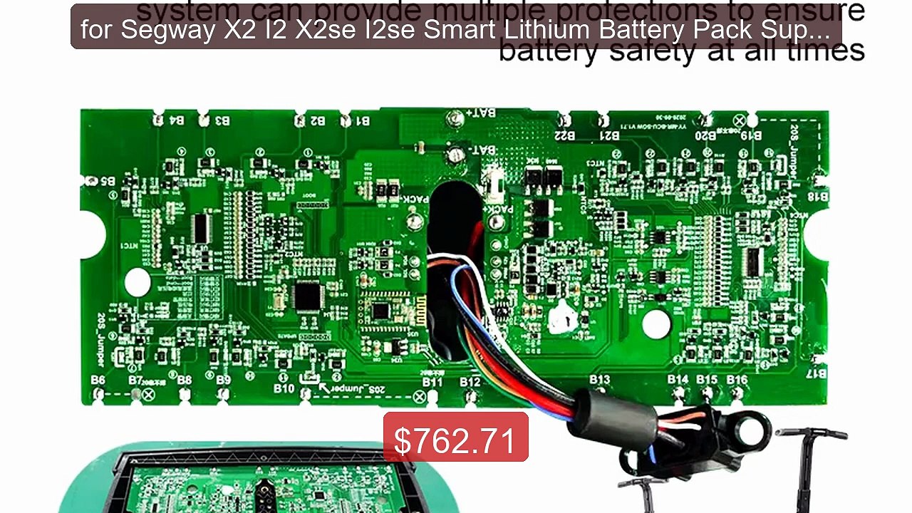 for Segway X2 I2 X2se I2se Smart Lithium Batter...